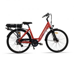 VÉLO VILLE ÉLECTRIQUE - NEOMOUV SINAPIA HYDRAULIQUE - ROUGE