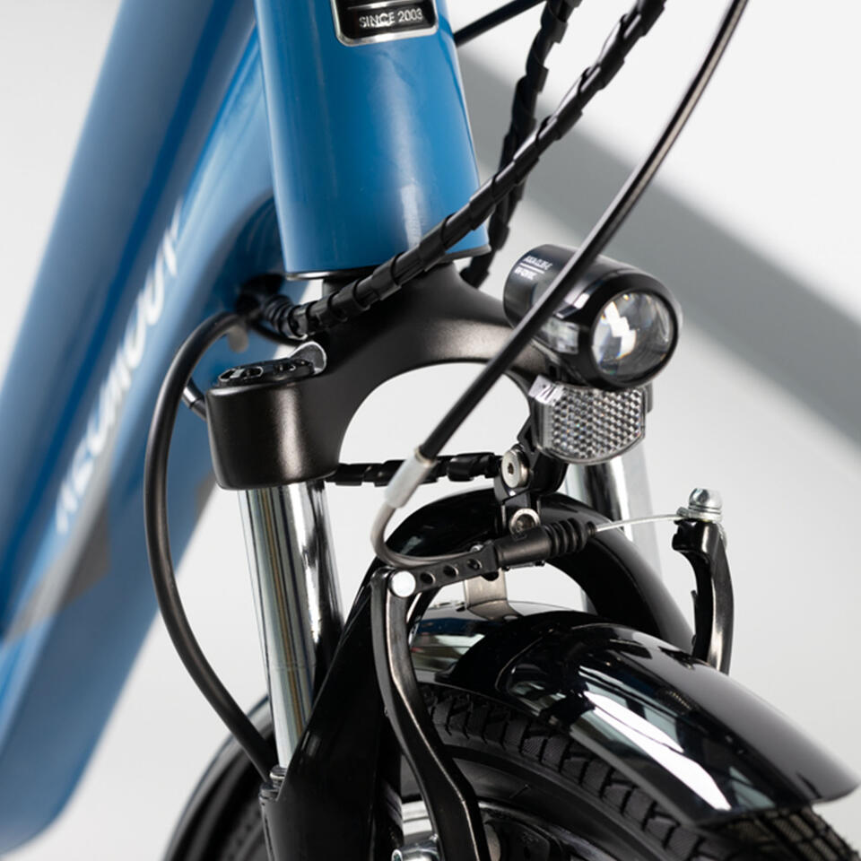 VÉLO VILLE ÉLECTRIQUE - NEOMOUV SINAPIA N7 - BLEU – Image 2