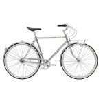 VÉLO VILLE HOMME - CAFERACER DOPPIO 7 GRIS