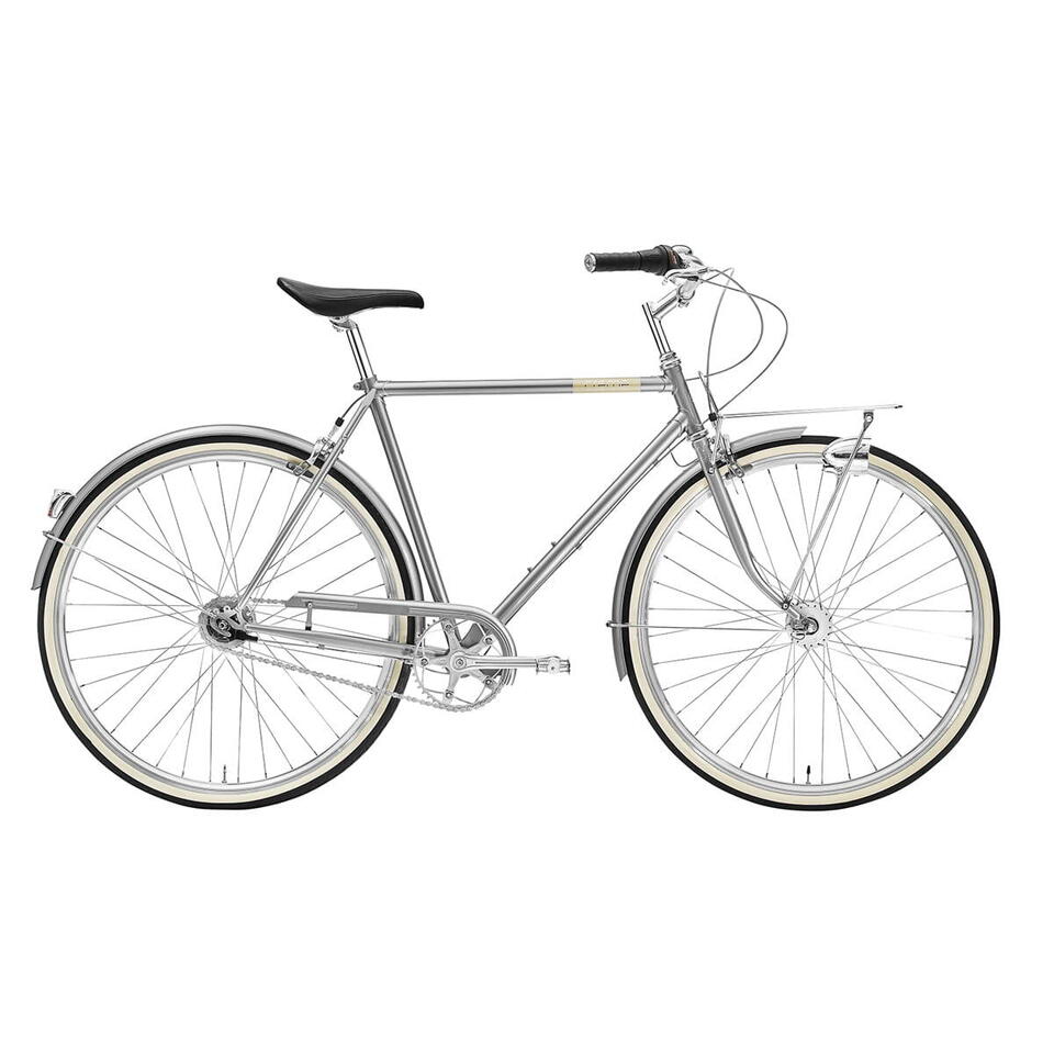 VÉLO VILLE HOMME - CAFERACER DOPPIO 7 GRIS