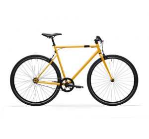 VELO VILLE SINGLE SPEED 500 JAUNE