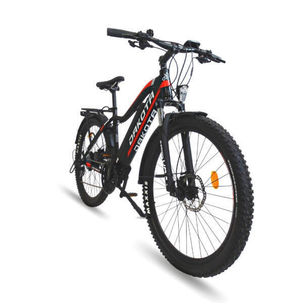 VÉLO VTT ÉLECTRIQUE DAKOTA FE ROUGE, 250W, 840WH, ÉQUIPEMENT COMPLET – Image 2