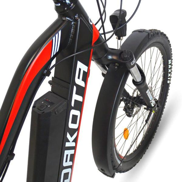 VÉLO VTT ÉLECTRIQUE DAKOTA FE ROUGE, 250W, 840WH, ÉQUIPEMENT COMPLET – Image 4