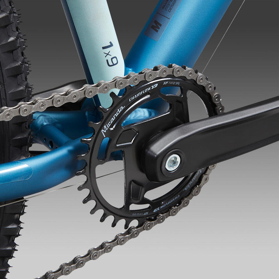 VÉLO VTT ST 530 FEMME TURQUOISE 27'5 – Image 5