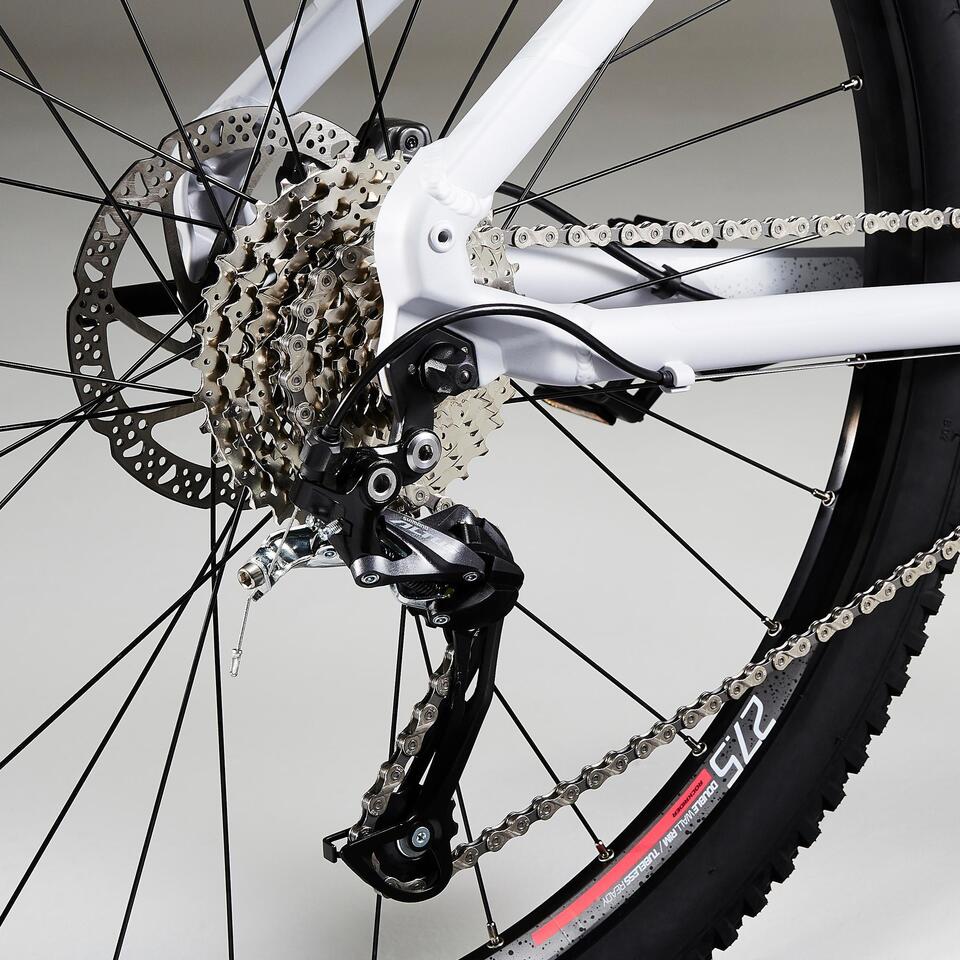 VÉLO VTT ST 540 FEMME GRIS ROSE 27,5" – Image 4