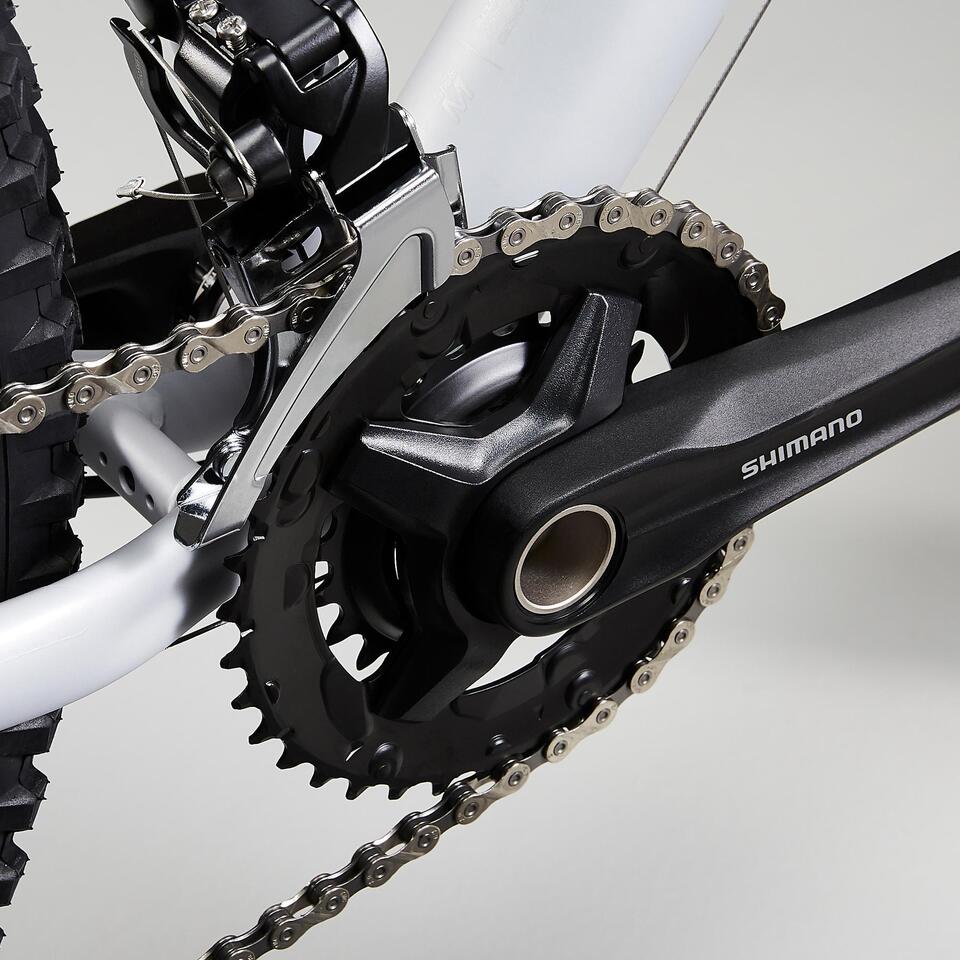 VÉLO VTT ST 540 FEMME GRIS ROSE 27,5" – Image 5