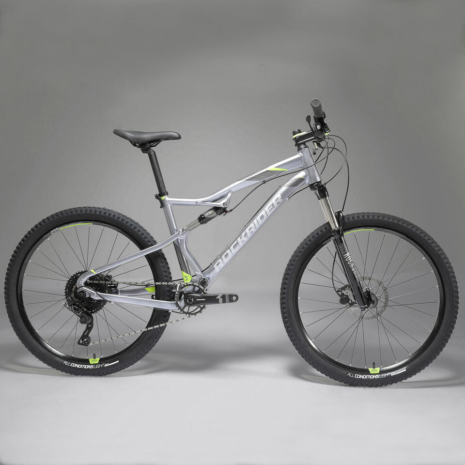 VÉLO VTT ST 900 S GRIS JAUNE 27,5" – Image 3