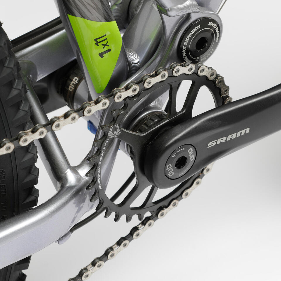 VÉLO VTT ST 900 S GRIS JAUNE 27,5" – Image 7