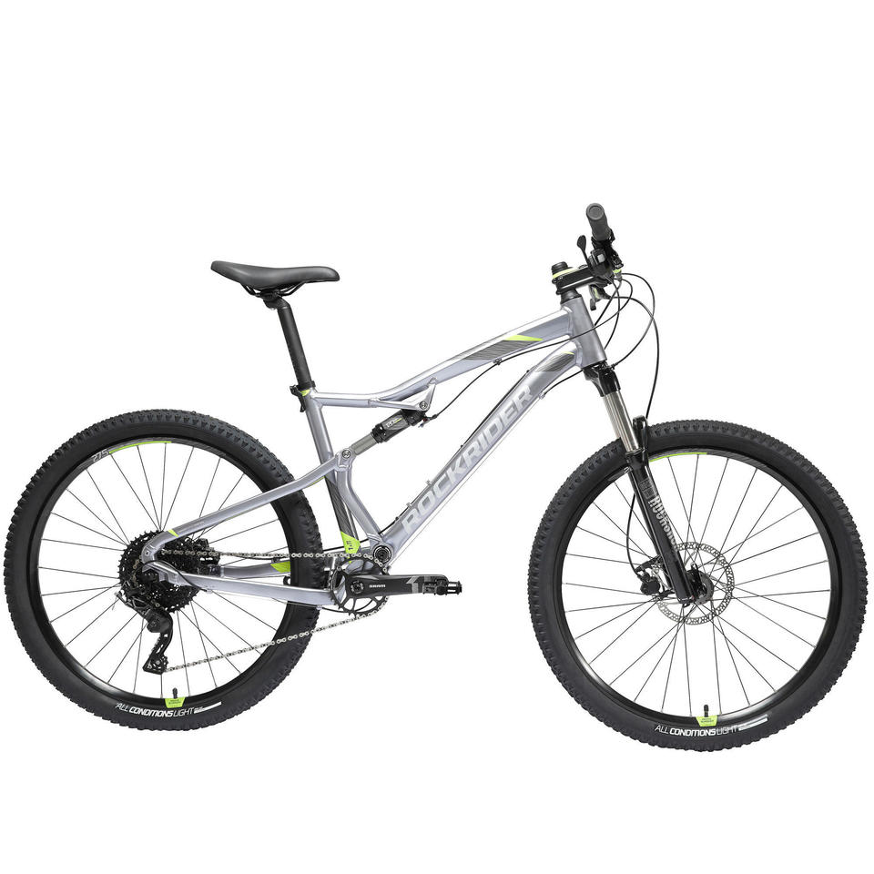 VÉLO VTT ST 900 S GRIS JAUNE 27,5"